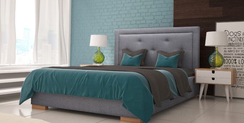 Wybór łóżka tapicerowanego z zagłówkiem